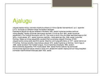 Jalgpalli tutvustus powerpointis #4