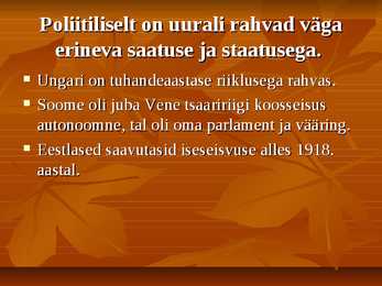 Uurali keelkond #14