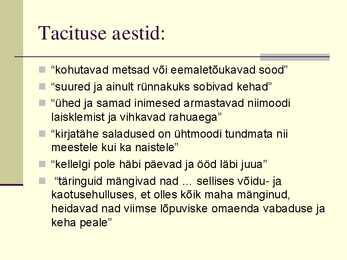 Pronksi- ja rauaaeg ning nendega seonduv #13
