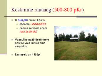 Pronksi- ja rauaaeg ning nendega seonduv #14