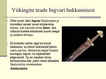 Pronksi- ja rauaaeg ning nendega seonduv #23