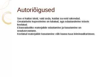 Internetiohud - Viirused-ussviirused ja Troojalased #9