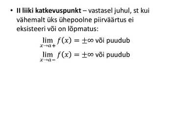 Funktisooni pidevus #11