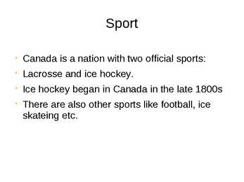 Canada - powerpointi esitlus #6