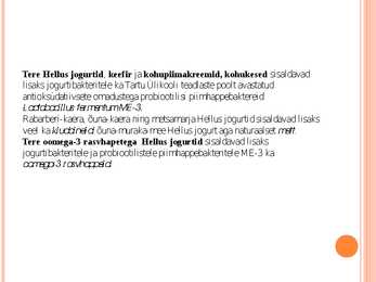 RAKENDUSBIOLOOGIA #7