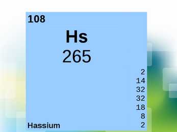 Hassium #2
