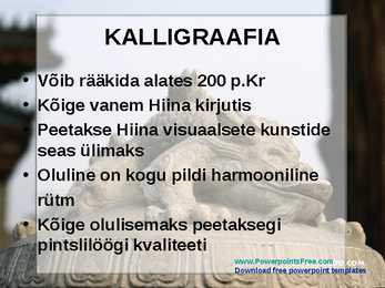 Hiina kunsti põhjalik esitlus #51