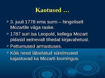 Wolfgang Amadeus Mozart - slideshow eluloost #11