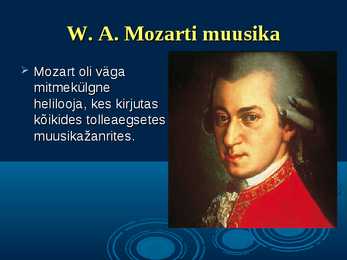 Wolfgang Amadeus Mozart - slideshow eluloost #13