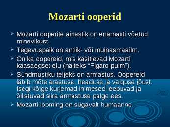 Wolfgang Amadeus Mozart - slideshow eluloost #15