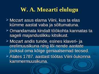 Wolfgang Amadeus Mozart - slideshow eluloost #9
