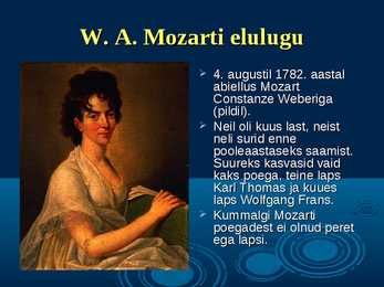 Wolfgang Amadeus Mozart - slideshow eluloost #10