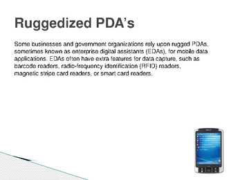 PDA-personal digital assistant #5