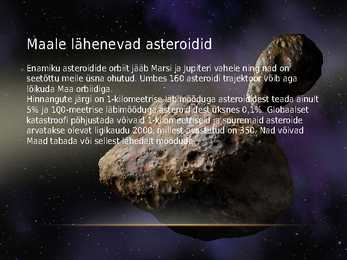 Asteroidid-tekkimine ja koostis #6