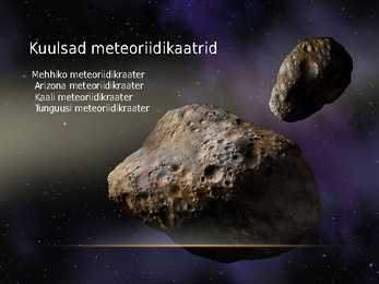 Asteroidid-tekkimine ja koostis #7