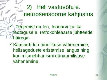 Kõrvahaiguste uurimismeetodid #21