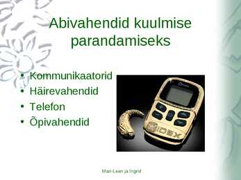 Kõrvahaiguste uurimismeetodid #46