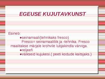 EGEUSE KULTUUR JA KUNST #39