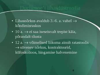 Lihasdüstroofiad #8