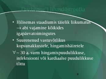 Lihasdüstroofiad #9