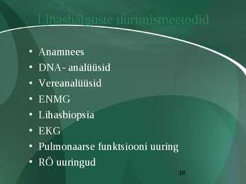 Lihasdüstroofiad #10