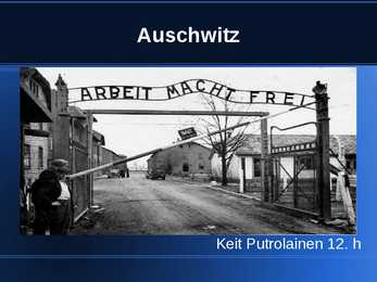 Auschwitzi powerpoint