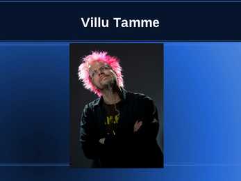 Villu Tamme powerpoint
