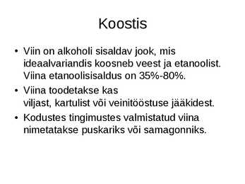 Pp esitlus viinast #2