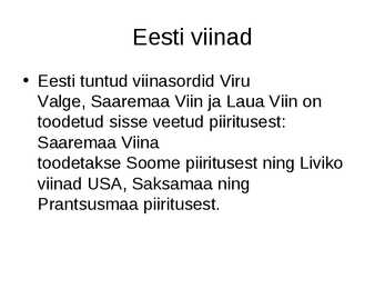 Pp esitlus viinast #6