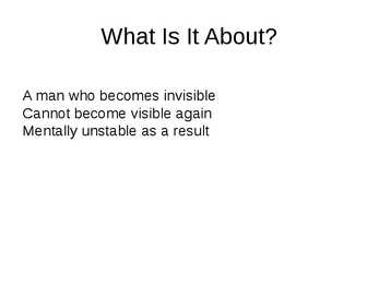 The Invisible Man #3