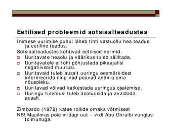 Sotsiaalteaduste meetodid #17