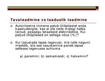 Sotsiaalteaduste meetodid #4