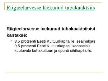 Tubakaaktsiis #17
