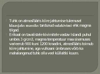Islandi vulkaanipurse #36