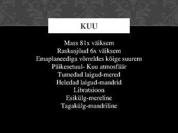 Maa ja Kuu #11