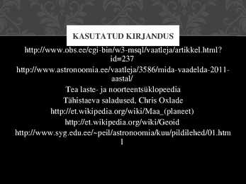 Maa ja Kuu #22