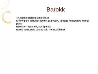 Barokk-kirik #3