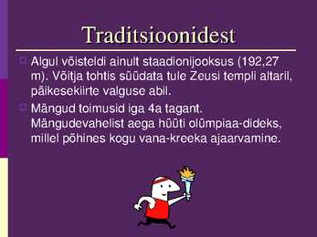 Antiikolümpiamängud esitlus #4