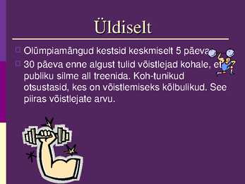 Antiikolümpiamängud esitlus #6