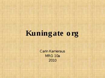 Kuningate org