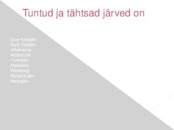 Kanada ja tundravöönd #9