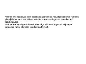 Hormoonid slideshow #3