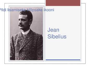Jean Sibeliuse elulugu