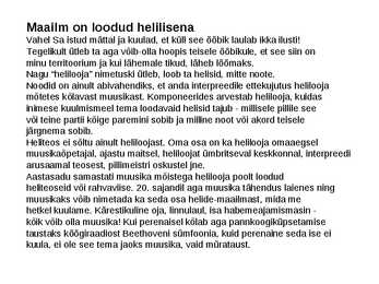 Referaat-Mis on muusika #5