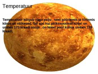Merkuuri lühitutvustus #7