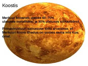 Merkuuri lühitutvustus #8