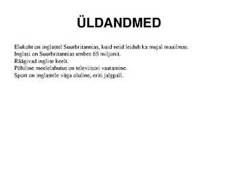 Inglased #2