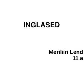 Inglased
