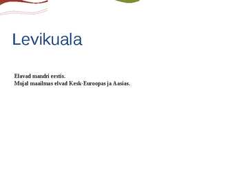 Putuktoiduliste powerpoint #5