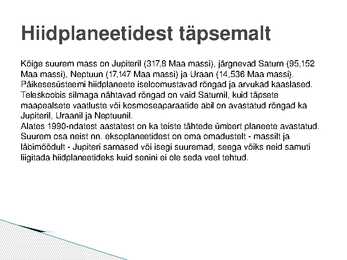 Hiidplaneetide kaaslased-uusi fakte nende kohta #3